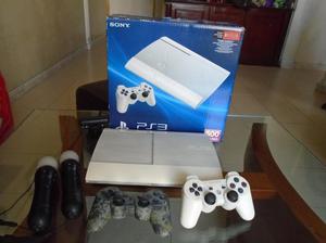 Playstation 3 Classic White 500 Gb, PS Move. Todo Original