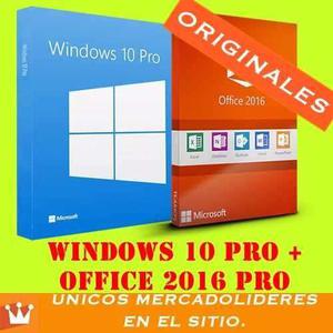Windows 10 Pro bits + Office  Pro Plus Original 1pc