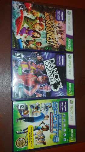 3 Juegos Originales De Xbox Para Kinet