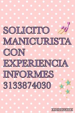 MANICURISTA EXPERINCIA