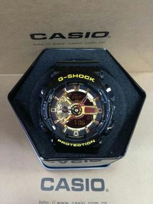 Reloj G Shock Negro Brillante Sumergible