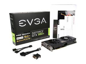Evga Geforce Gtx 980 Ti 6gb Sc Gaming W/acx 2.0, Blackplate