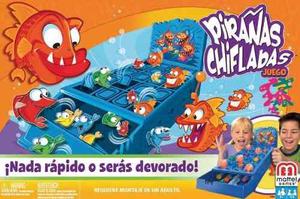 Juego Pirañas Chifladas Mattel Games Original Didactico