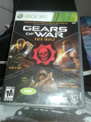 Juego Xbox 360 Gear Of War Pack Triple
