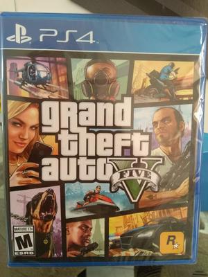 Juego de Grand Theft Auto V Play 4 Nuevo