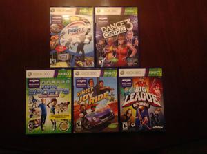 Pack de 5 juegos de kinect