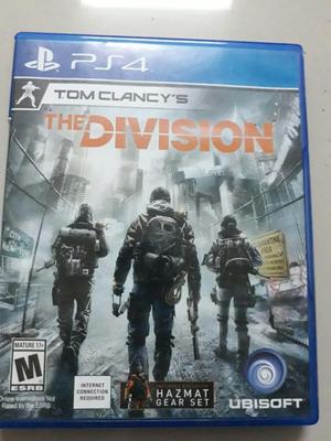 THE DIVISION PS4 COMO NUEVO  POCO USO