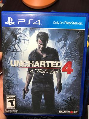 Vendo Uncharted 4 PS4 Perfecto estado