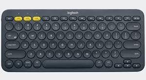 Logitech Teclado Bluetooth K380 Gris Multi Servicio Rebajado