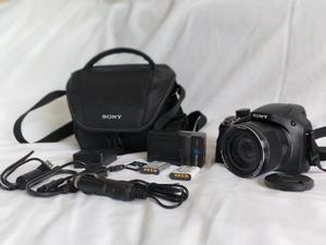 Camara compacta Sony DSCH400 con zoom óptico 63x