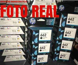 Cartucho Hp 662 Original Negro