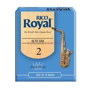Combo Cana Saxofon Alto Eb 2 Rico Royal Bl