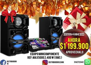 Equipo de sonido panasonic