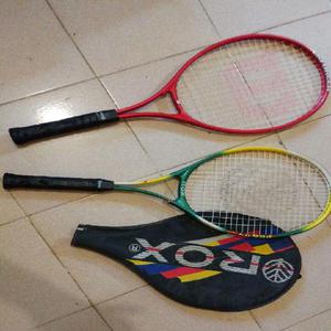 2x1 raqueta de tennis wilson y Rox con estuche