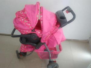 Coche con porta bebe