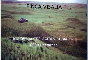 EN VENTA HACIENDA VISALIA 6680 HECTAREAS KM98 VIA PTO.