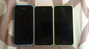 Iphone 5c, Azul, 8gb, Con Cable De Datos Generico, Libre!