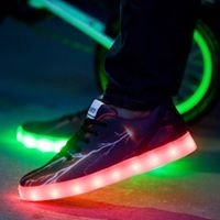 Led Zapatos Tenis Luminosos Luces