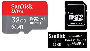 Memoria Micro Sd 32gb Sandisk Ultra Sdhc Uhs1 Clase mbs