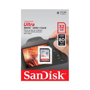Memoria Sd 32 Gb Ultra Sandisk Cmbs