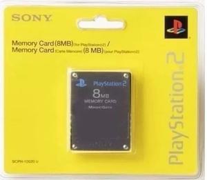 Memory Card 8mb Play Station 2 Negro