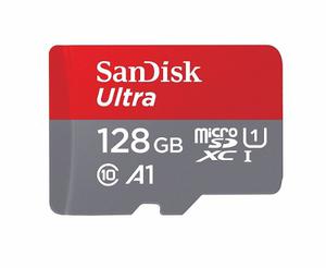 Sandisk Ultra 128gb Micro Sdxc Uhs-i Card With Adapter