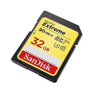 Tarjeta De Memoria Sandisk Extreme 32gb 90 Mb/s Sdhc