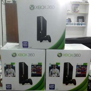 Xbox 360 Slim E + 4 Juegos Originales +un Control