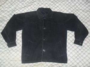 Chaqueta de pana azul oscuro tallas m y l hombre