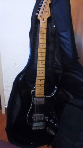 Fender Stratocaster Blacktop Humbckers Negra Mexicana