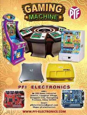 Maquinas Tragamonedas, Arcade, Pinball, Mario, Bingo, Videoj