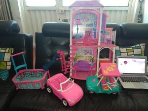 Casa Barbie, Picina,carros..