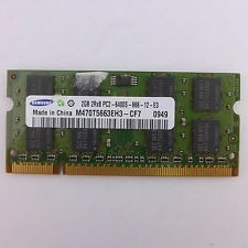 Memoria Ram 2gb Para Portátil