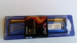 Memoria Ram Adata Xpg Ddr3 4gb mhz Gaming Disipador Azul