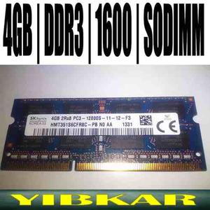 Memoria Ram Laptop Sk Hynix Ddr3 4gb Pc Mhz