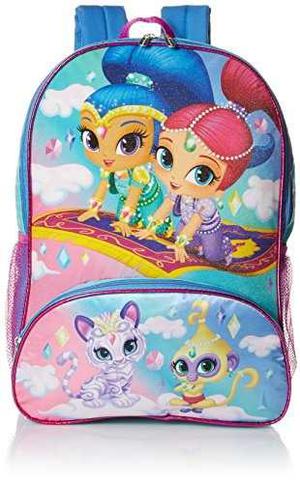 Nickelodeon Girls 'shimmer And Shine Backpack, Azul