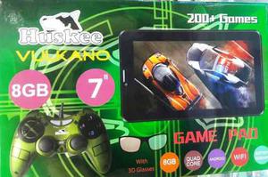 Tablet Huskee Sim Card + Control + Gafas 3d + Estuche