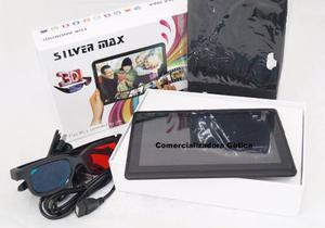 Tablet Silver Max 3d / Android/ Video/ Wifi