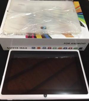 Tablet Silver Max 710 Android 3d Tarjeta Sd Silicona