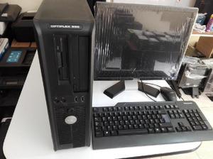 EQUIPOS COMPLETO DELL CORE 2DUO,4GB,160GB.MONITOR,MOUSE Y