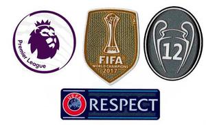Escudos Bordados Termo Adhesivos Uefa Ligas Europeas