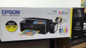 Impresora Multifuncional Epson L380 con sistema tinta