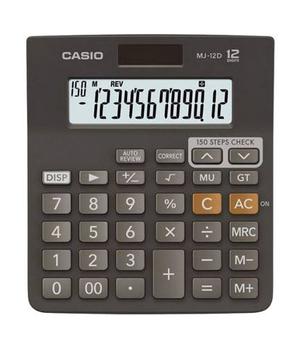 Calculadora Casio Mj-12d 12 Dígitos Luz Solar