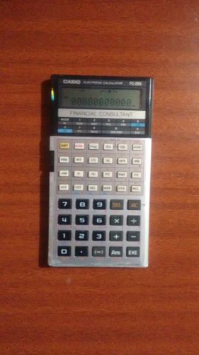 Calculadora Financiera Casio Fc200
