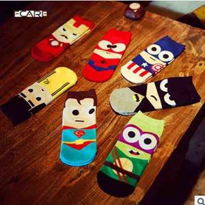 Calcetines Divertidos De Superheroes Avengers