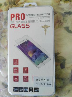Lote o Saldo de Vidrio Templado para Huawei P6.