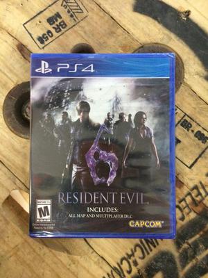 Resident Evil 6 Nuevo Ps4