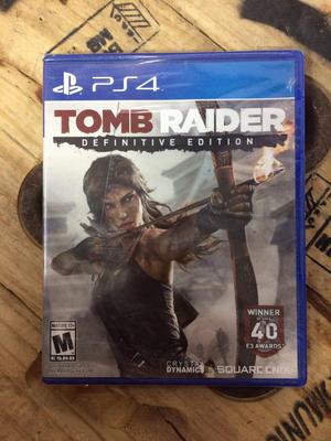 Tomb Raider Definitive Edition Nuevo Ps4