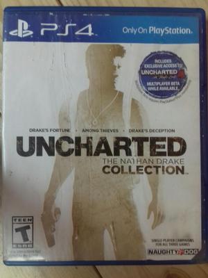 Uncharted The Nathan Drake Colection Ps4