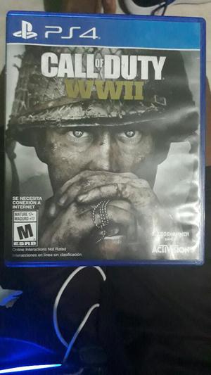 Vendo Call Of Duty: Ww2. Ps4